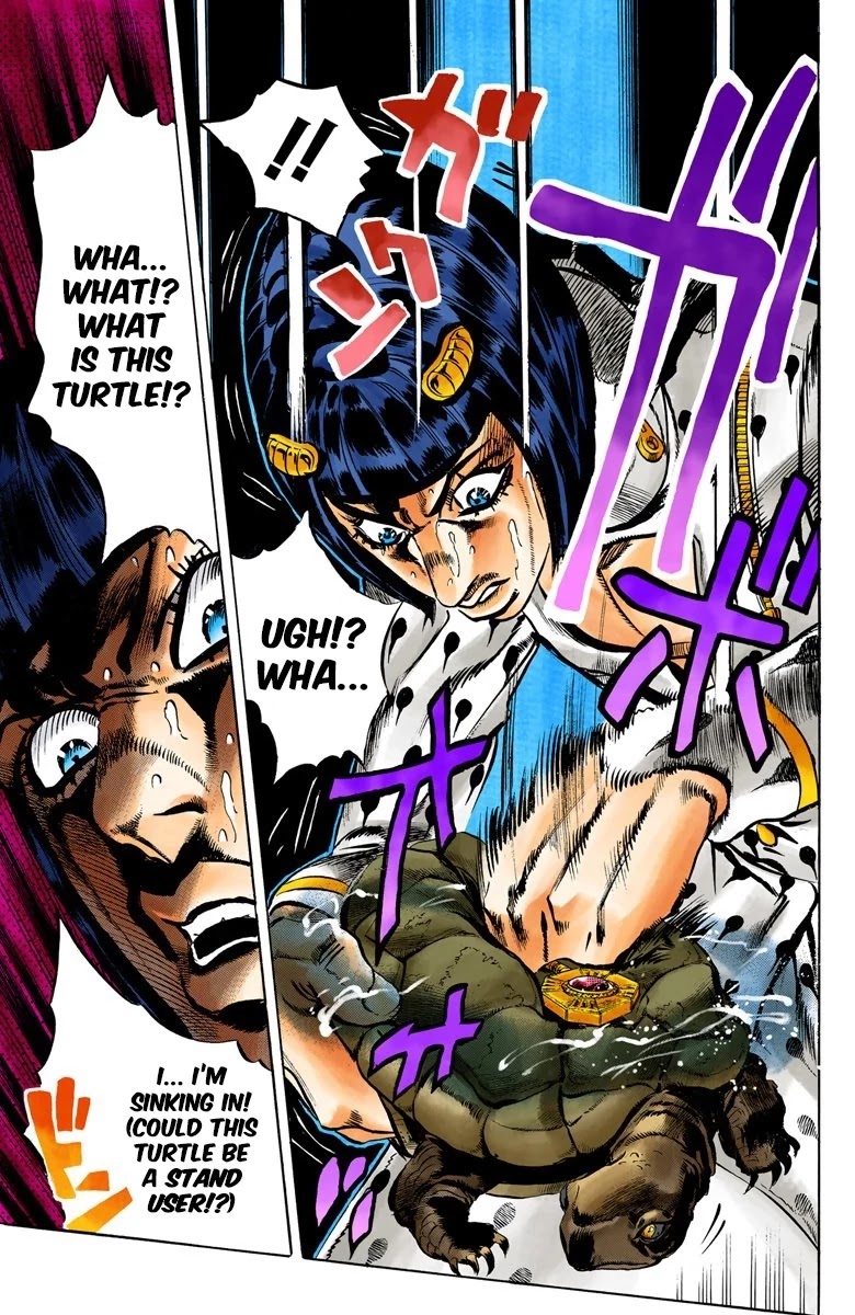 JoJo's Bizarre Adventure Part 5 - Vento Aureo (Official Colored) chapter 47 page 20