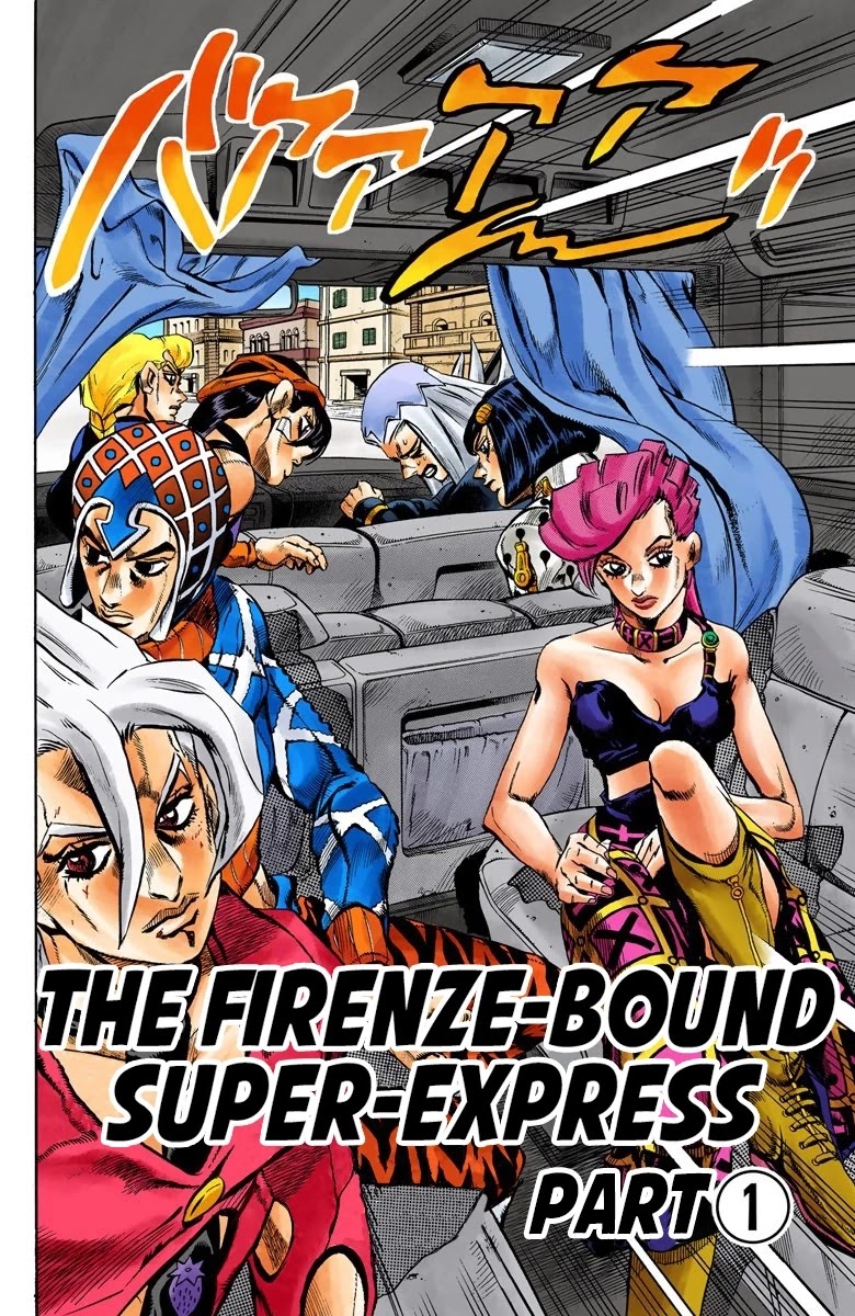 JoJo's Bizarre Adventure Part 5 - Vento Aureo (Official Colored) chapter 47 page 3
