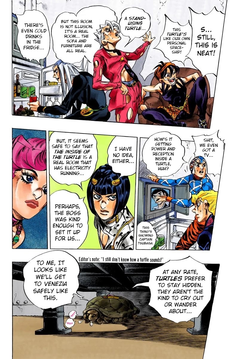 JoJo's Bizarre Adventure Part 5 - Vento Aureo (Official Colored) chapter 48 page 10