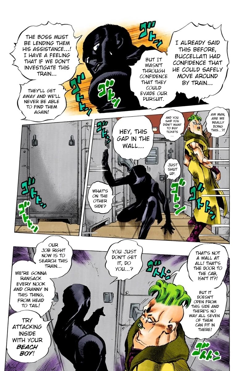 JoJo's Bizarre Adventure Part 5 - Vento Aureo (Official Colored) chapter 48 page 13