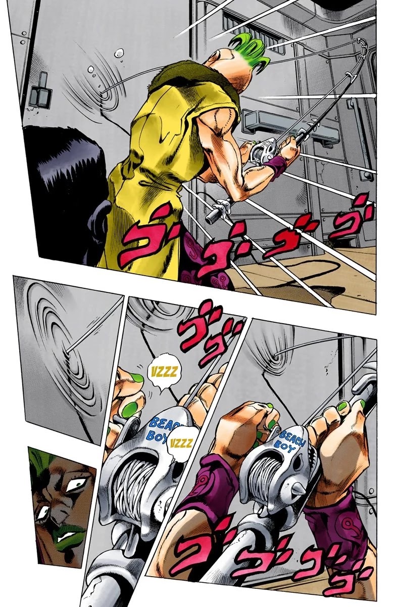 JoJo's Bizarre Adventure Part 5 - Vento Aureo (Official Colored) chapter 48 page 17