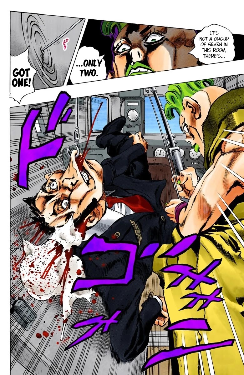 JoJo's Bizarre Adventure Part 5 - Vento Aureo (Official Colored) chapter 48 page 18