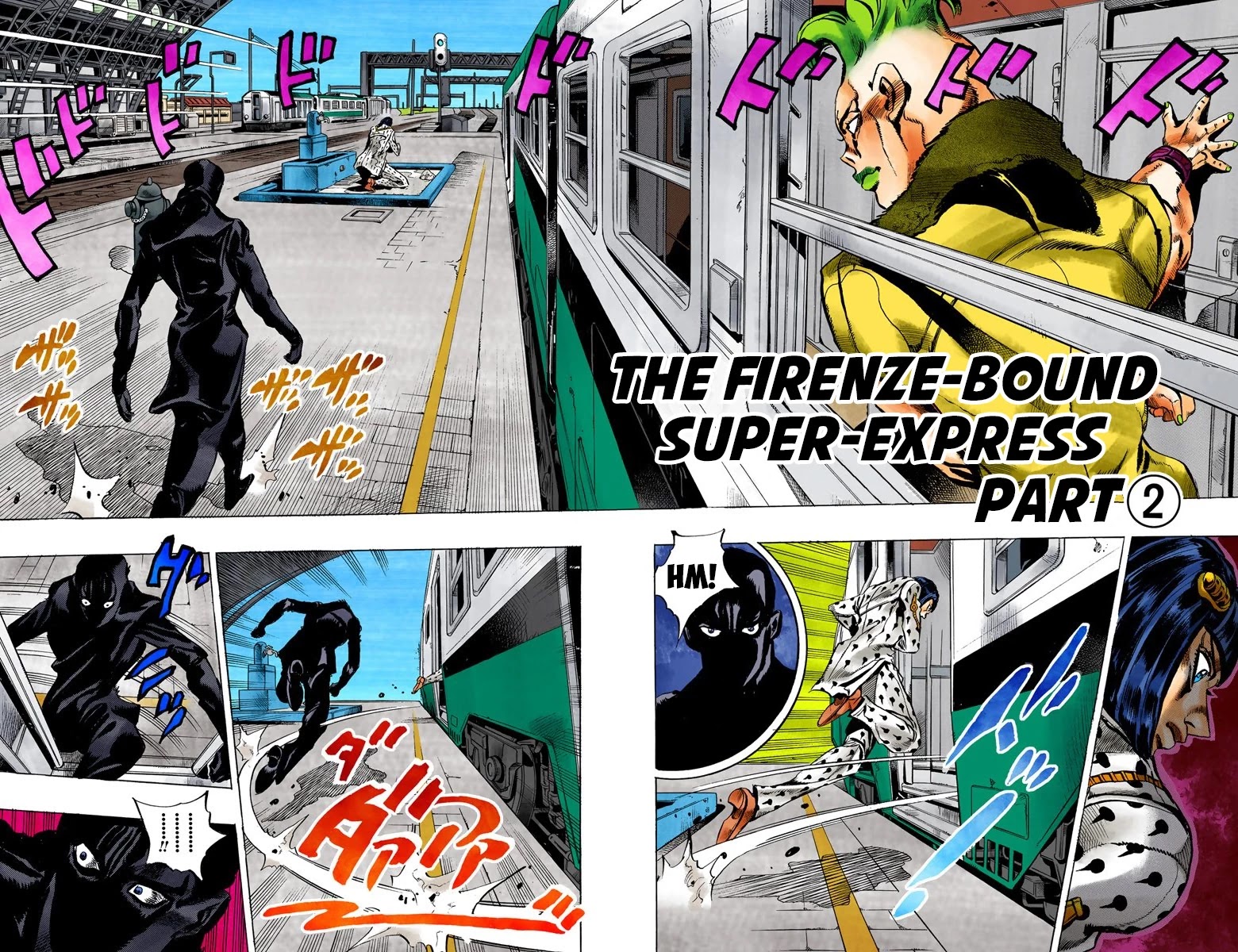 JoJo's Bizarre Adventure Part 5 - Vento Aureo (Official Colored) chapter 48 page 3