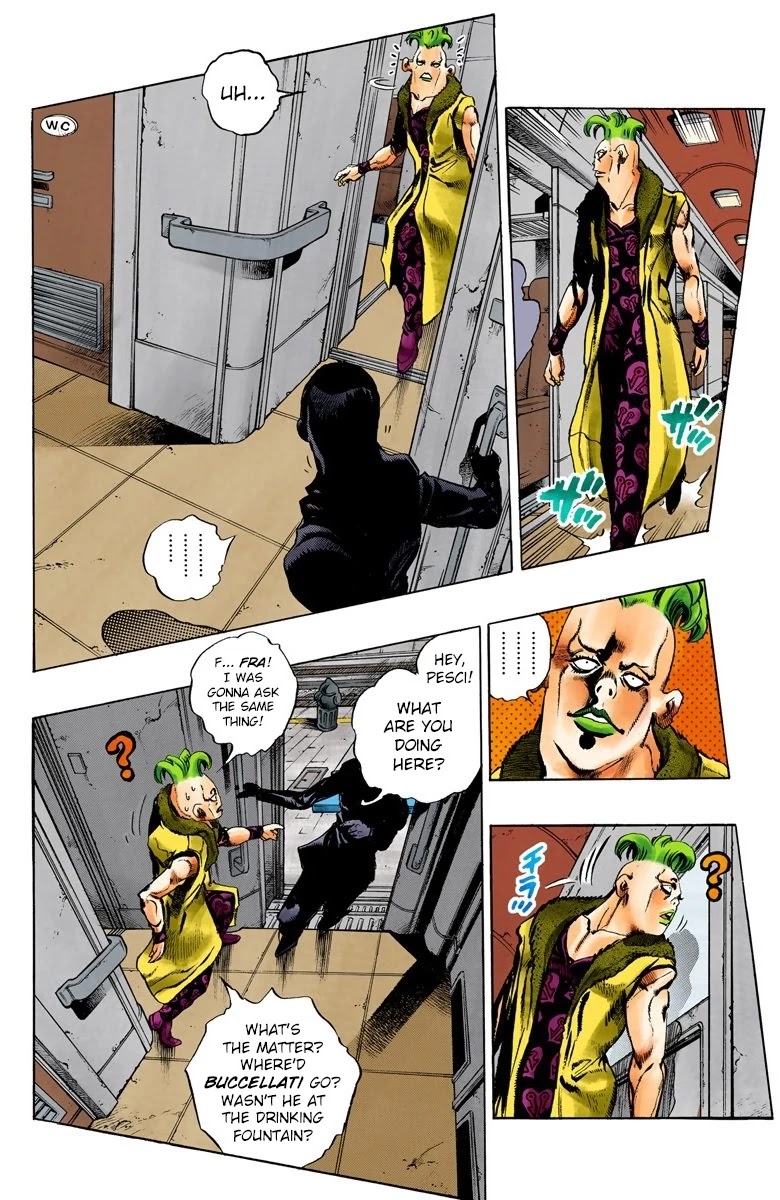 JoJo's Bizarre Adventure Part 5 - Vento Aureo (Official Colored) chapter 48 page 4