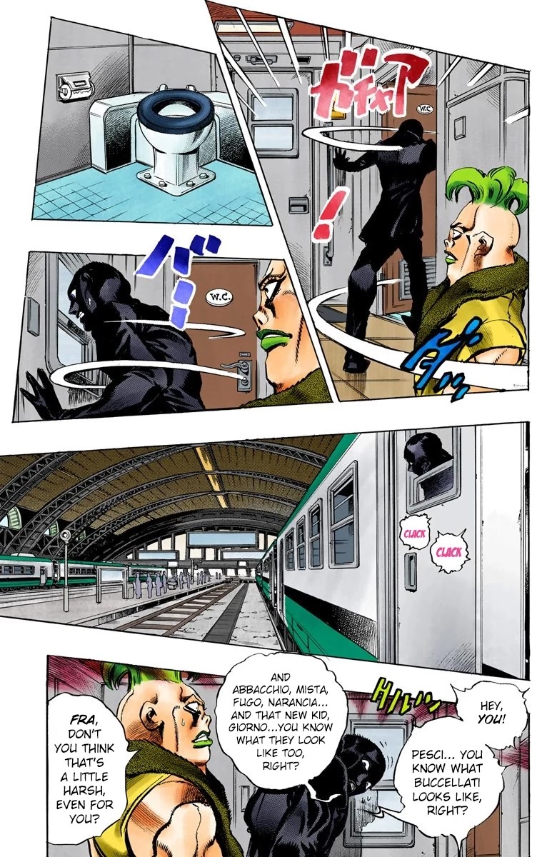 JoJo's Bizarre Adventure Part 5 - Vento Aureo (Official Colored) chapter 48 page 5