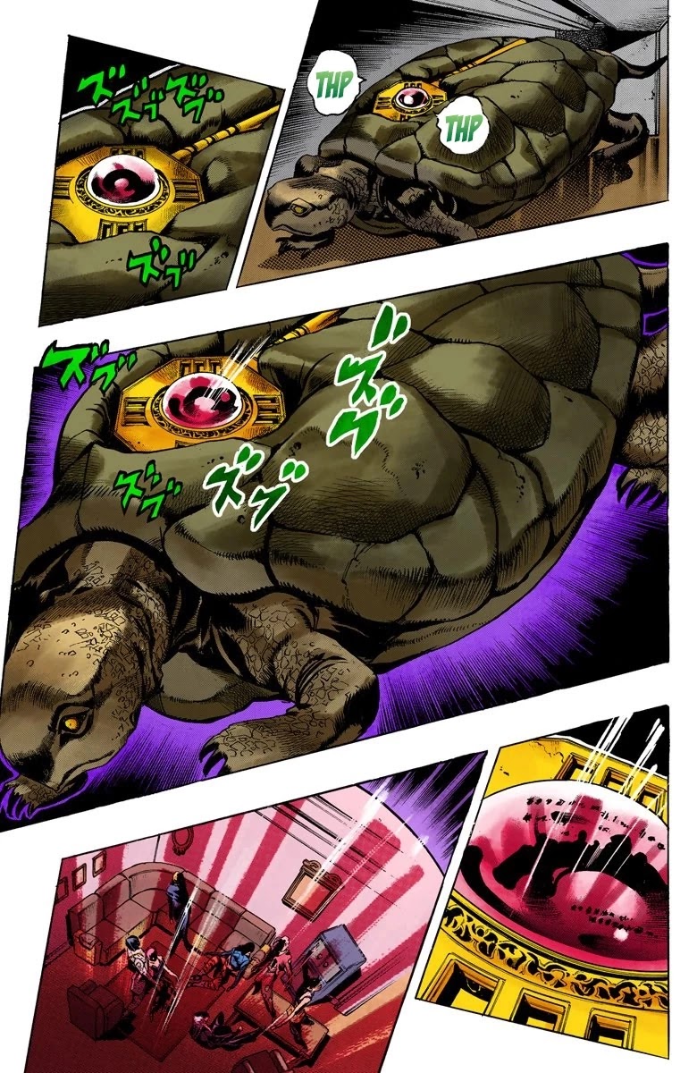 JoJo's Bizarre Adventure Part 5 - Vento Aureo (Official Colored) chapter 48 page 7