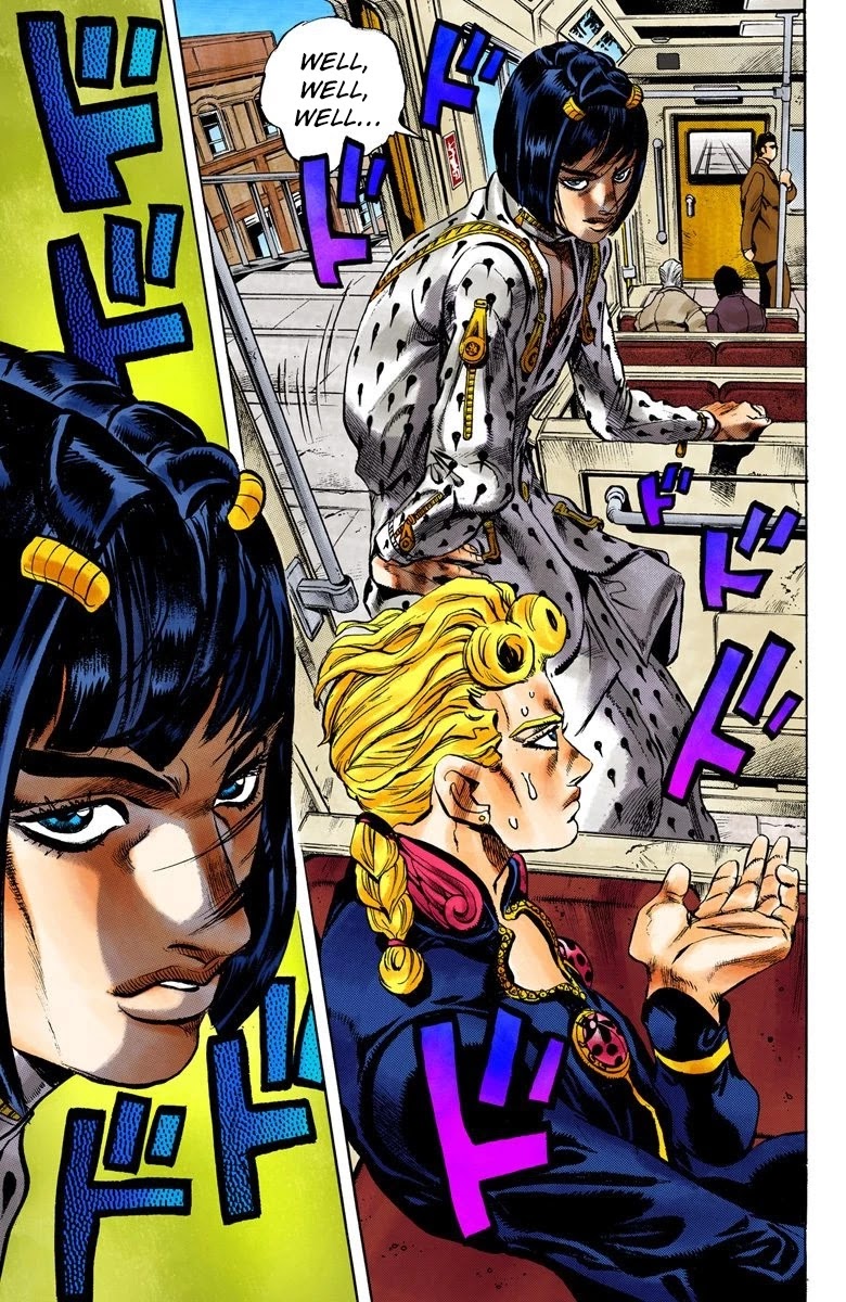 JoJo's Bizarre Adventure Part 5 - Vento Aureo (Official Colored) chapter 5 page 12