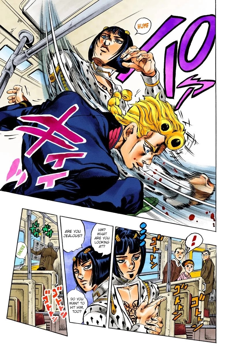 JoJo's Bizarre Adventure Part 5 - Vento Aureo (Official Colored) chapter 5 page 14