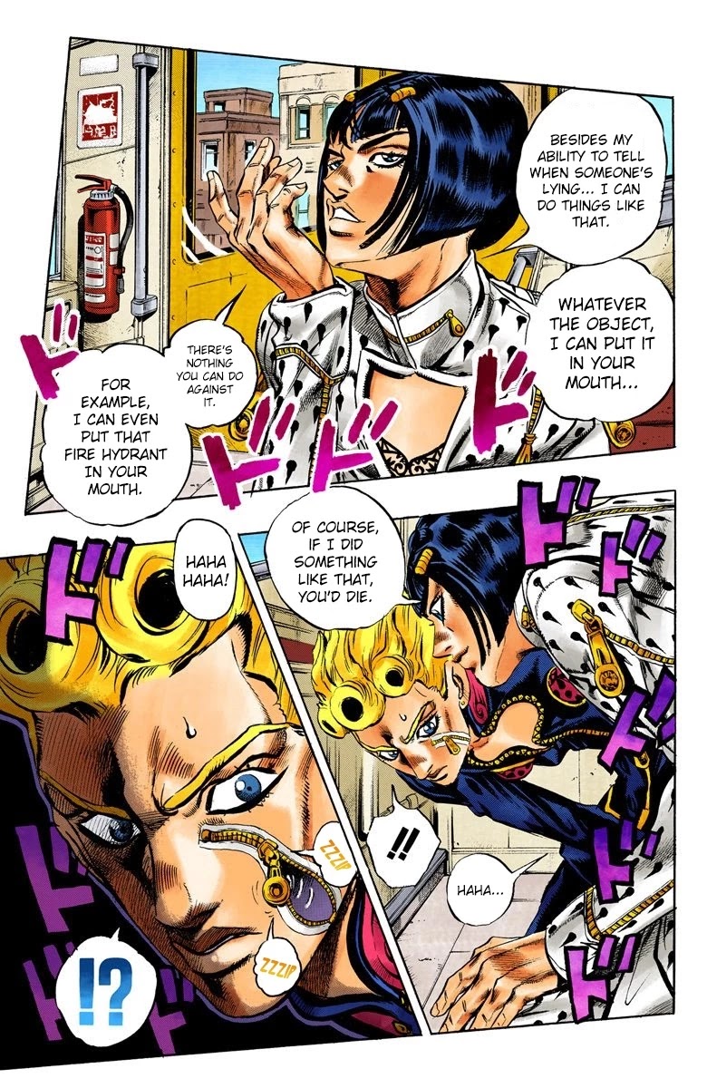 JoJo's Bizarre Adventure Part 5 - Vento Aureo (Official Colored) chapter 5 page 18