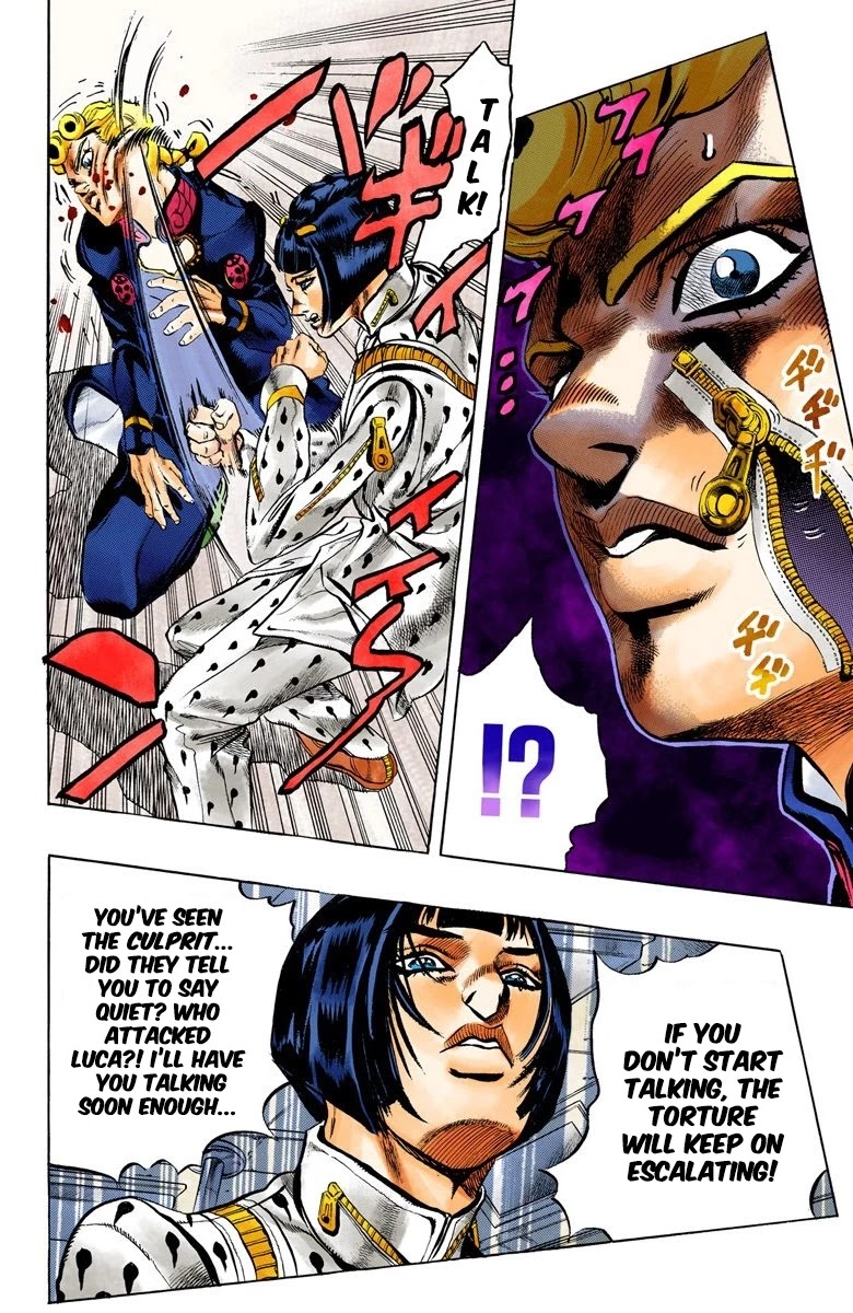 JoJo's Bizarre Adventure Part 5 - Vento Aureo (Official Colored) chapter 5 page 19