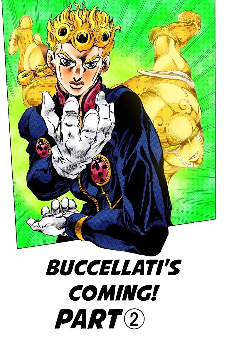 JoJo's Bizarre Adventure Part 5 - Vento Aureo (Official Colored) chapter 5 page 2