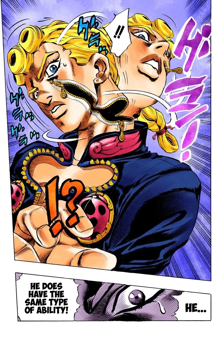 JoJo's Bizarre Adventure Part 5 - Vento Aureo (Official Colored) chapter 5 page 20