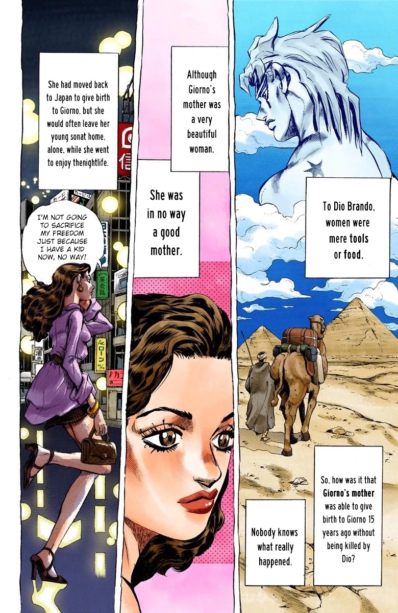 JoJo's Bizarre Adventure Part 5 - Vento Aureo (Official Colored) chapter 5 page 3