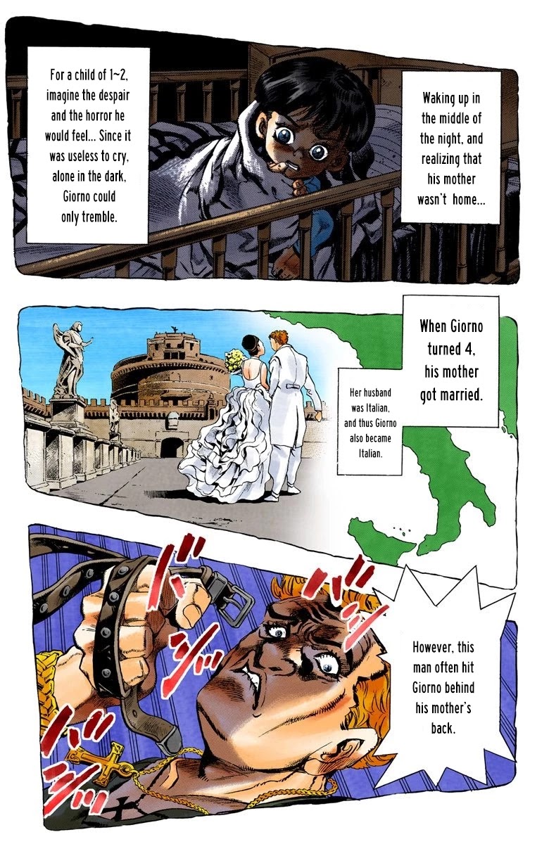 JoJo's Bizarre Adventure Part 5 - Vento Aureo (Official Colored) chapter 5 page 4