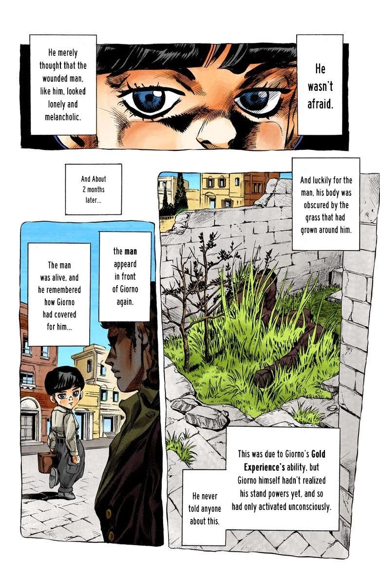 JoJo's Bizarre Adventure Part 5 - Vento Aureo (Official Colored) chapter 5 page 7