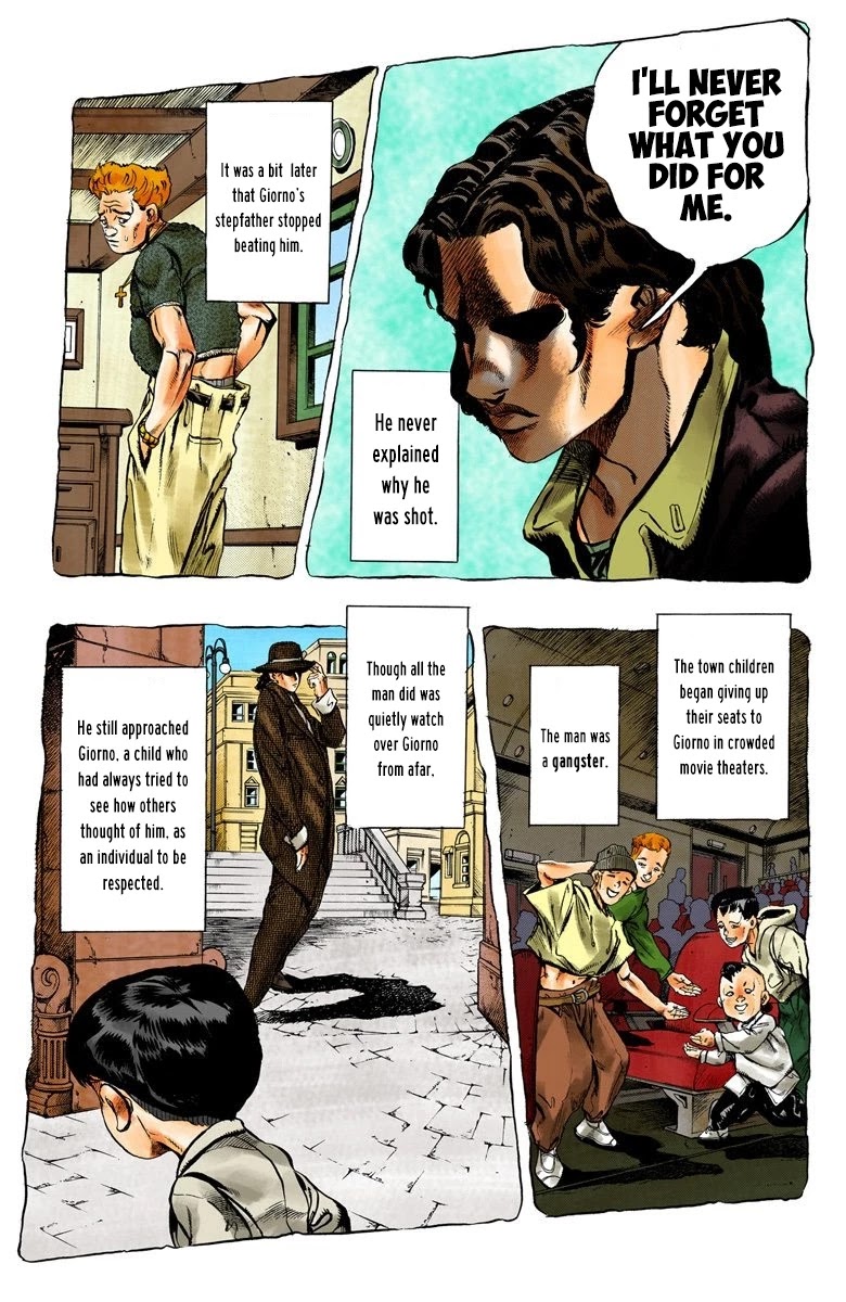 JoJo's Bizarre Adventure Part 5 - Vento Aureo (Official Colored) chapter 5 page 8