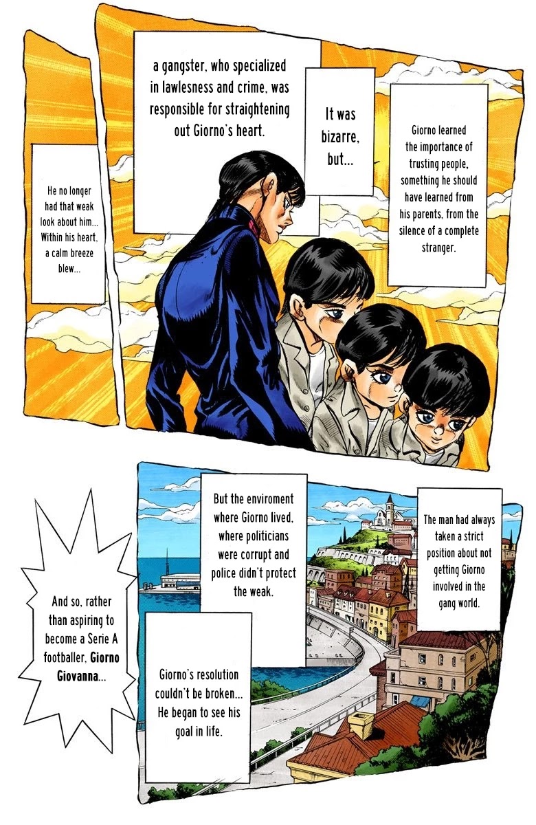 JoJo's Bizarre Adventure Part 5 - Vento Aureo (Official Colored) chapter 5 page 9