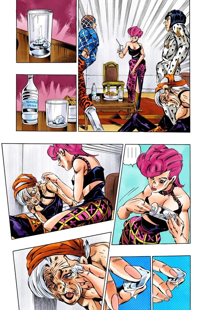 JoJo's Bizarre Adventure Part 5 - Vento Aureo (Official Colored) chapter 50 page 13