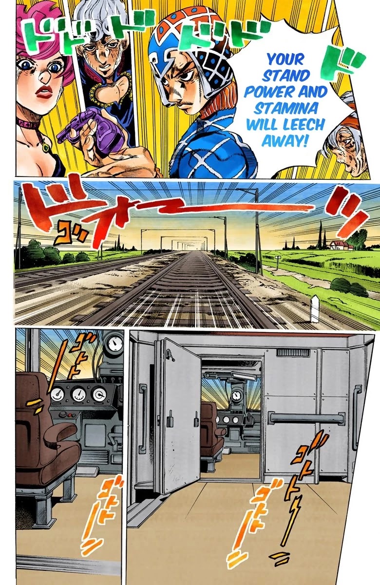 JoJo's Bizarre Adventure Part 5 - Vento Aureo (Official Colored) chapter 50 page 16