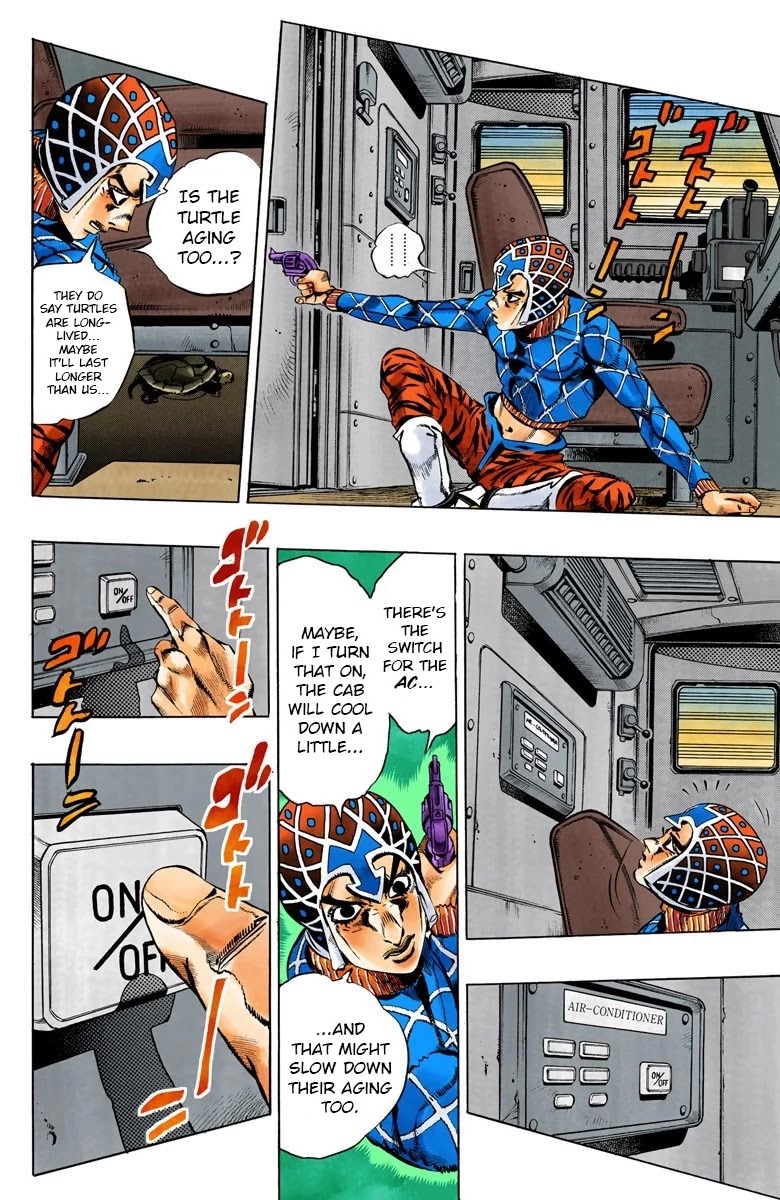 JoJo's Bizarre Adventure Part 5 - Vento Aureo (Official Colored) chapter 50 page 18