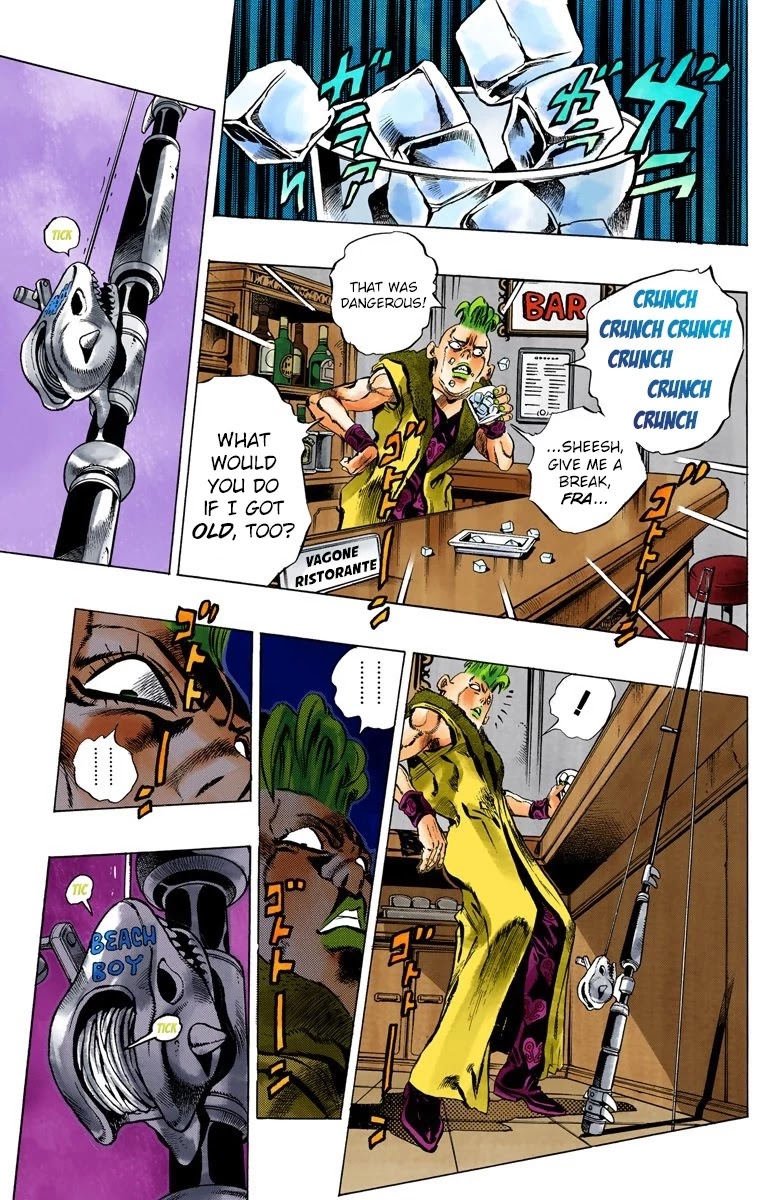 JoJo's Bizarre Adventure Part 5 - Vento Aureo (Official Colored) chapter 50 page 19