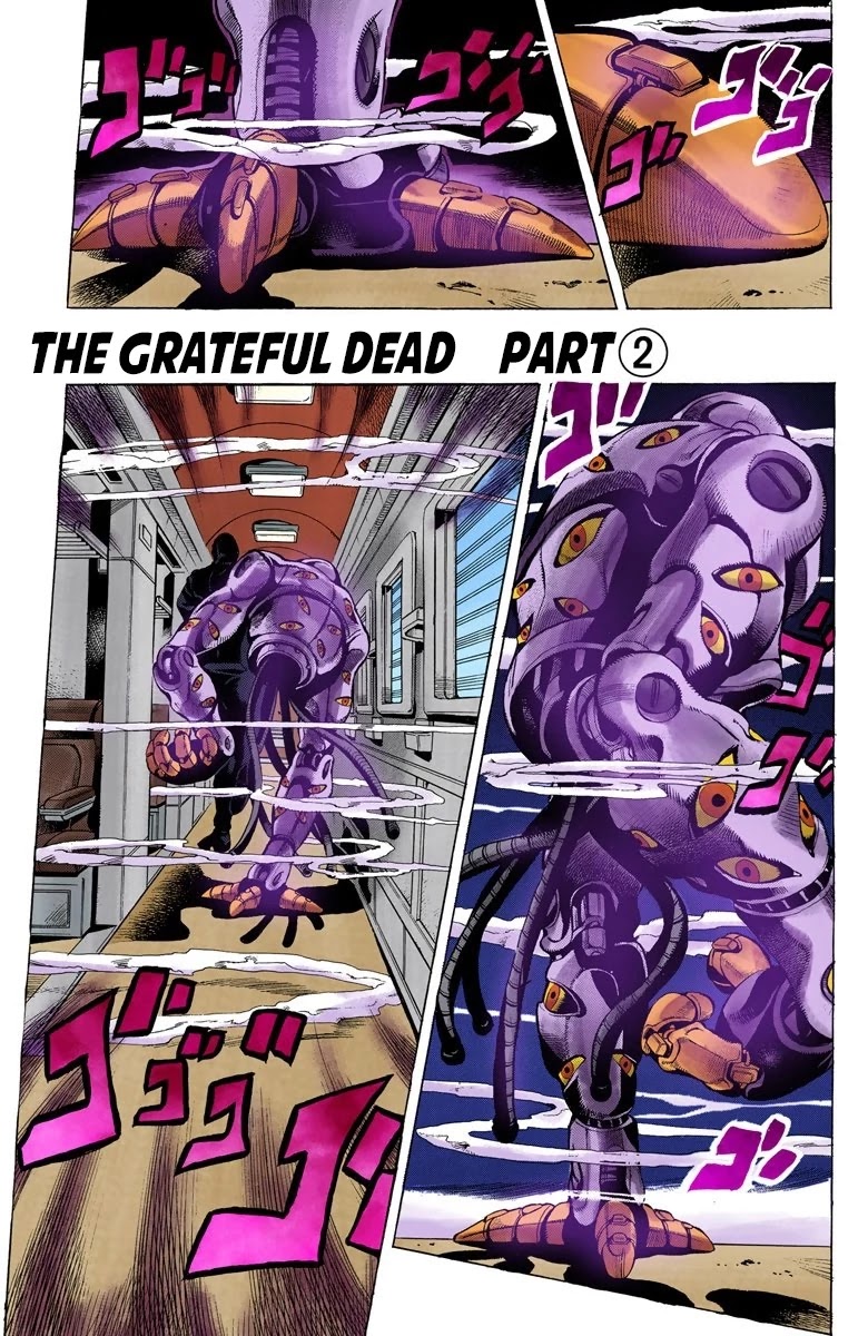 JoJo's Bizarre Adventure Part 5 - Vento Aureo (Official Colored) chapter 50 page 2
