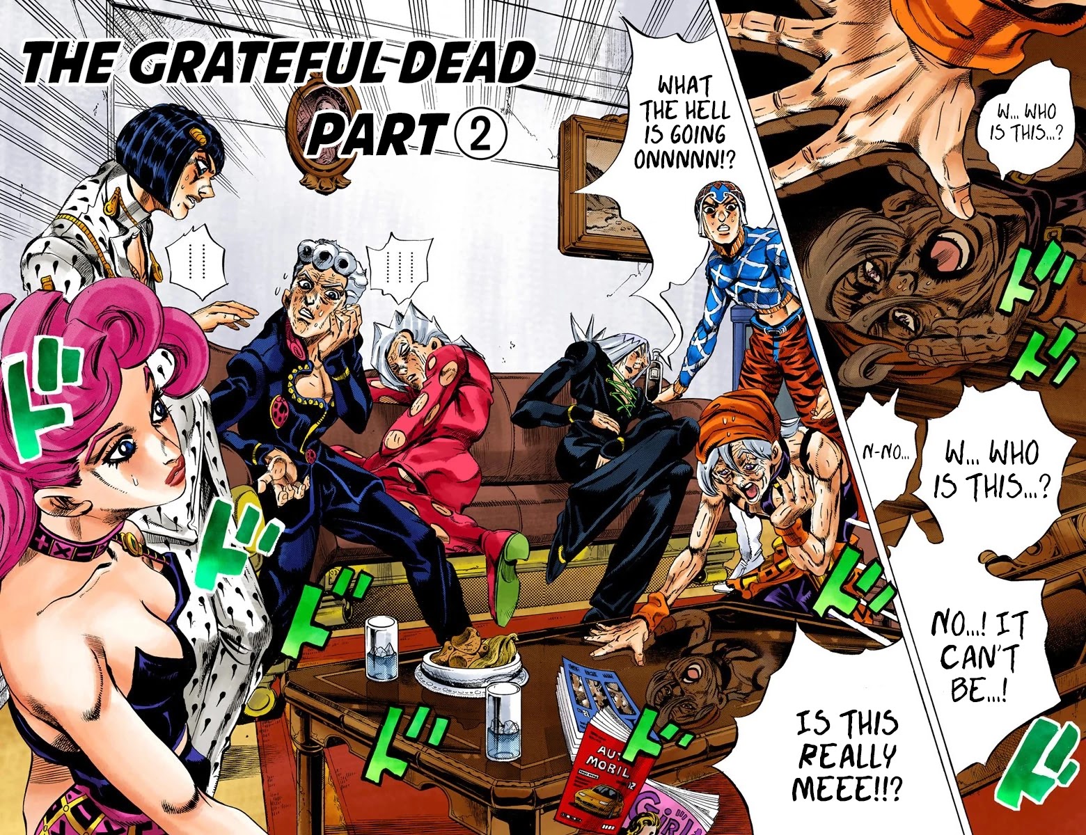 JoJo's Bizarre Adventure Part 5 - Vento Aureo (Official Colored) chapter 50 page 3