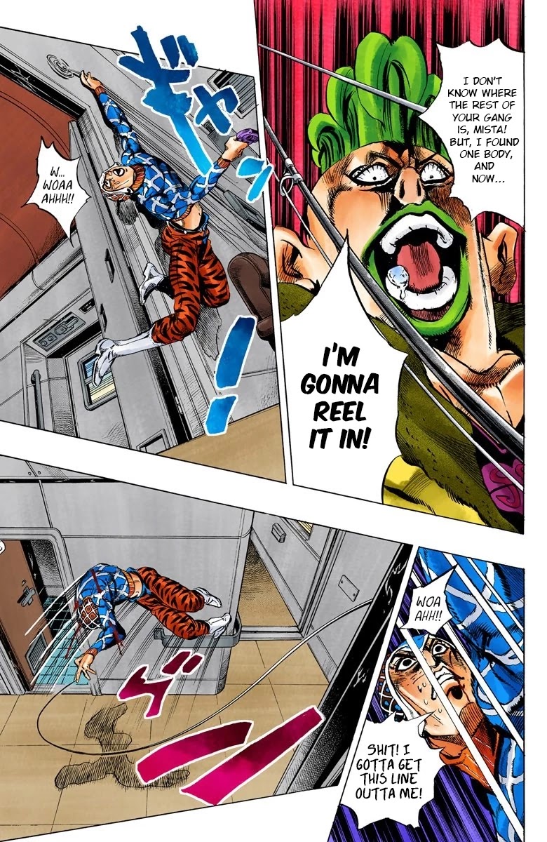 JoJo's Bizarre Adventure Part 5 - Vento Aureo (Official Colored) chapter 51 page 10
