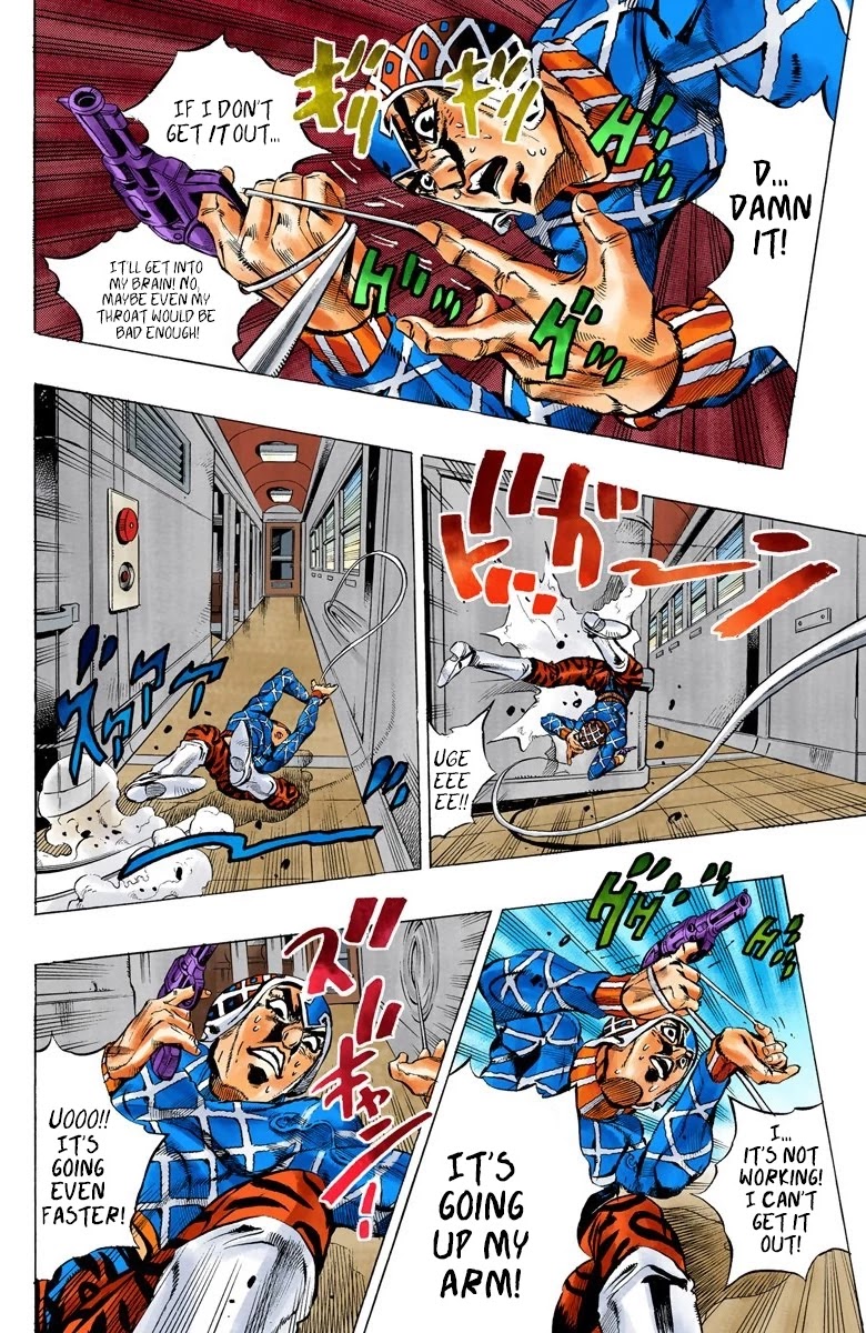 JoJo's Bizarre Adventure Part 5 - Vento Aureo (Official Colored) chapter 51 page 11