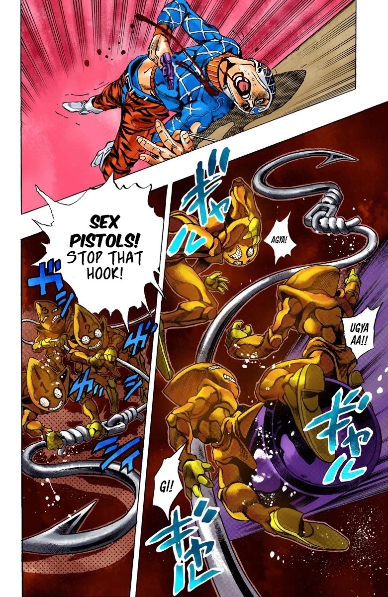 JoJo's Bizarre Adventure Part 5 - Vento Aureo (Official Colored) chapter 51 page 13