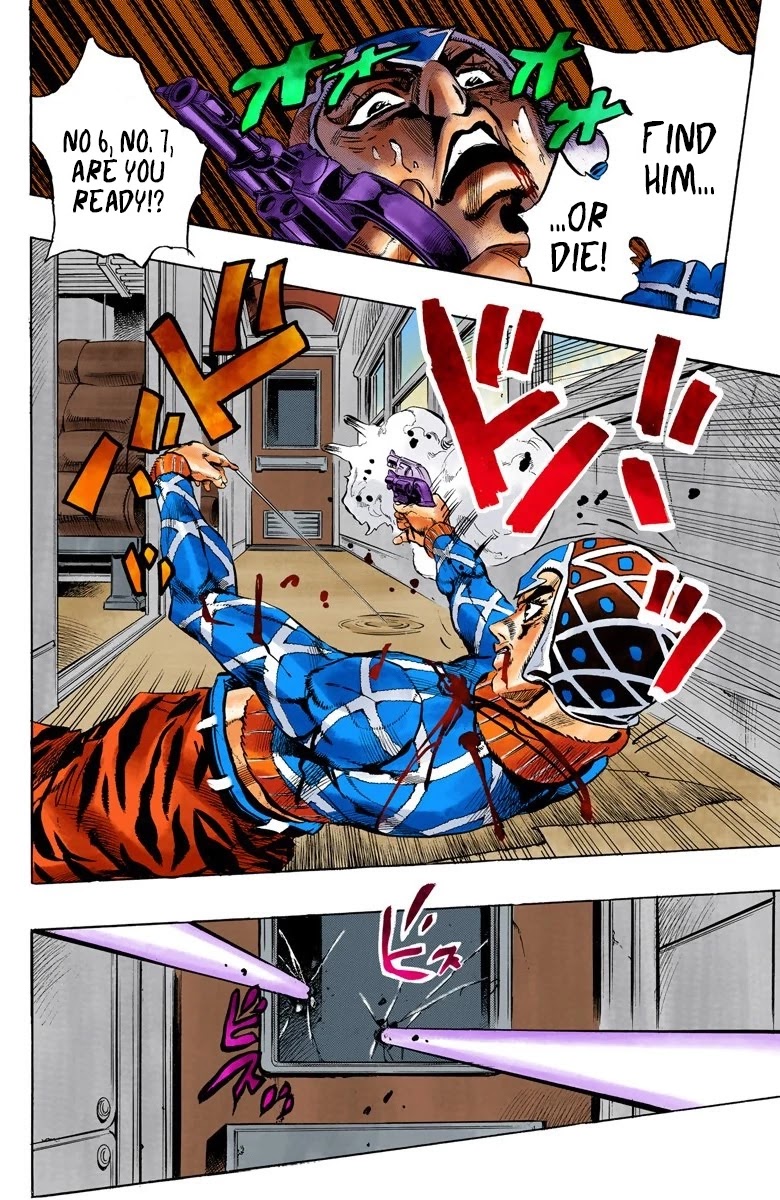 JoJo's Bizarre Adventure Part 5 - Vento Aureo (Official Colored) chapter 51 page 15
