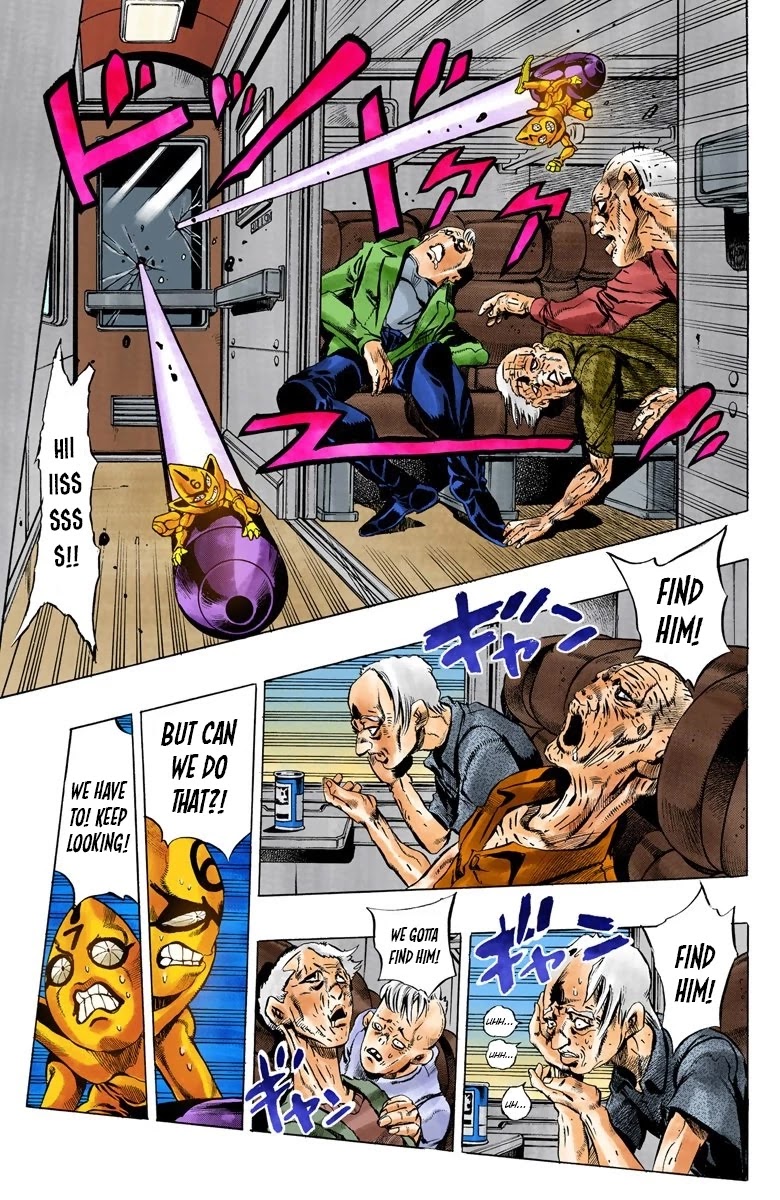 JoJo's Bizarre Adventure Part 5 - Vento Aureo (Official Colored) chapter 51 page 16