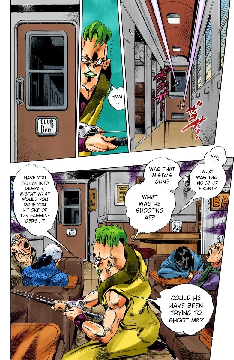JoJo's Bizarre Adventure Part 5 - Vento Aureo (Official Colored) chapter 51 page 17
