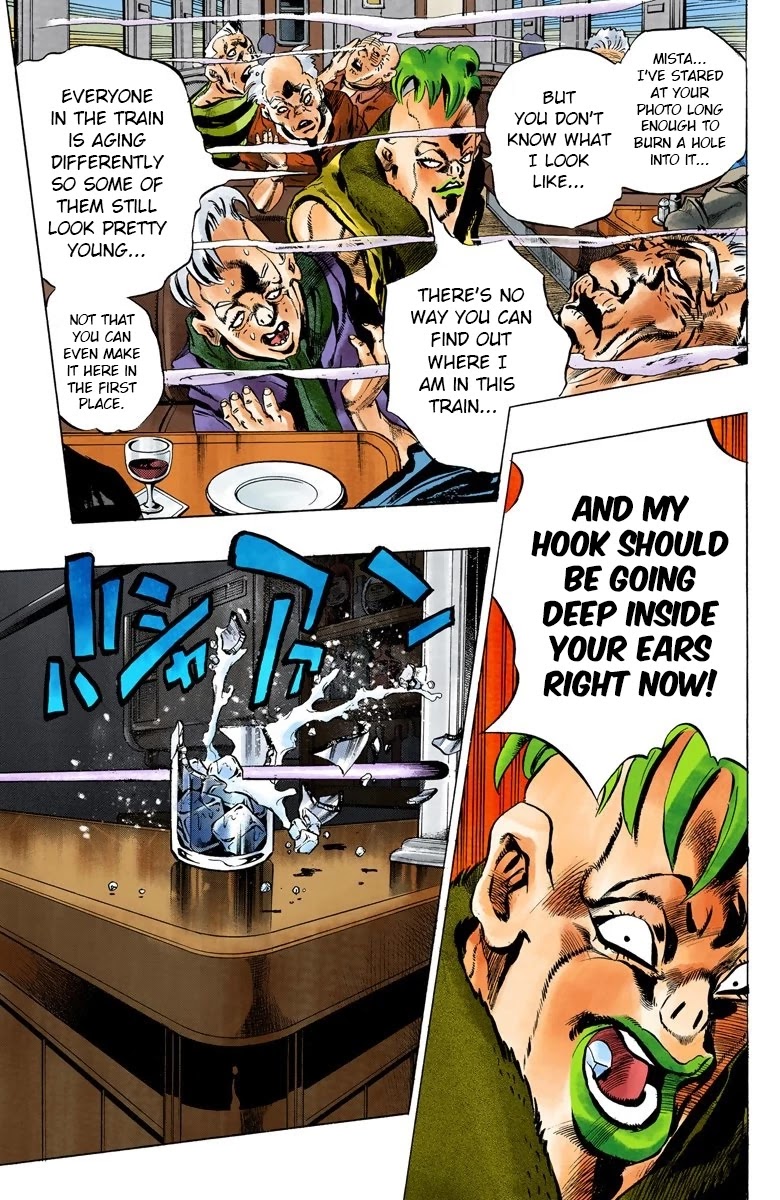 JoJo's Bizarre Adventure Part 5 - Vento Aureo (Official Colored) chapter 51 page 18