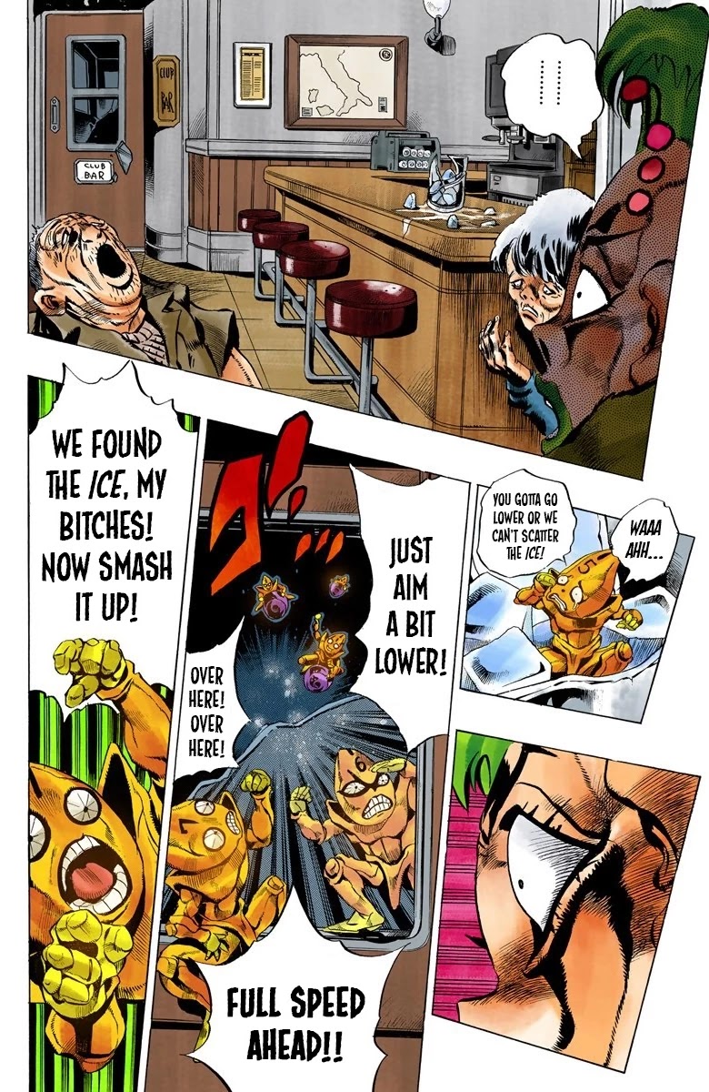 JoJo's Bizarre Adventure Part 5 - Vento Aureo (Official Colored) chapter 51 page 19