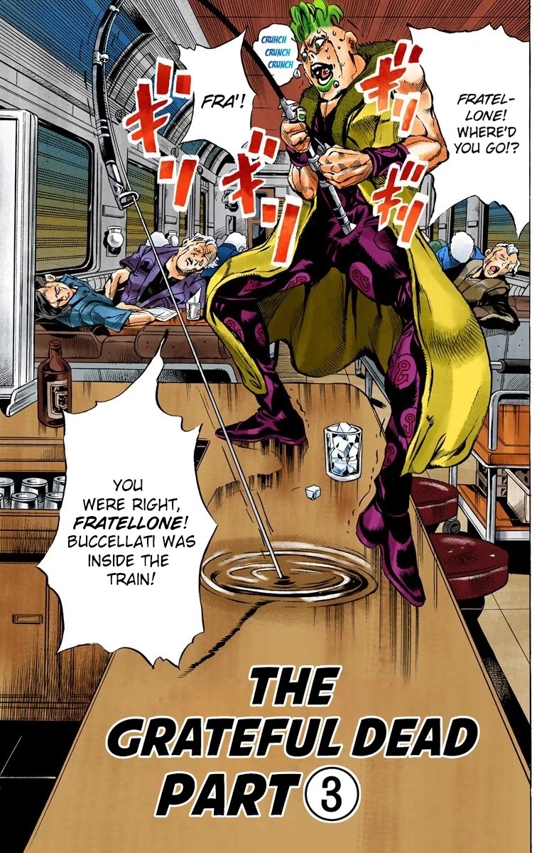 JoJo's Bizarre Adventure Part 5 - Vento Aureo (Official Colored) chapter 51 page 2