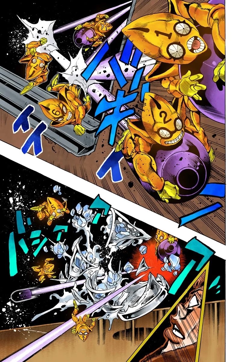 JoJo's Bizarre Adventure Part 5 - Vento Aureo (Official Colored) chapter 51 page 20