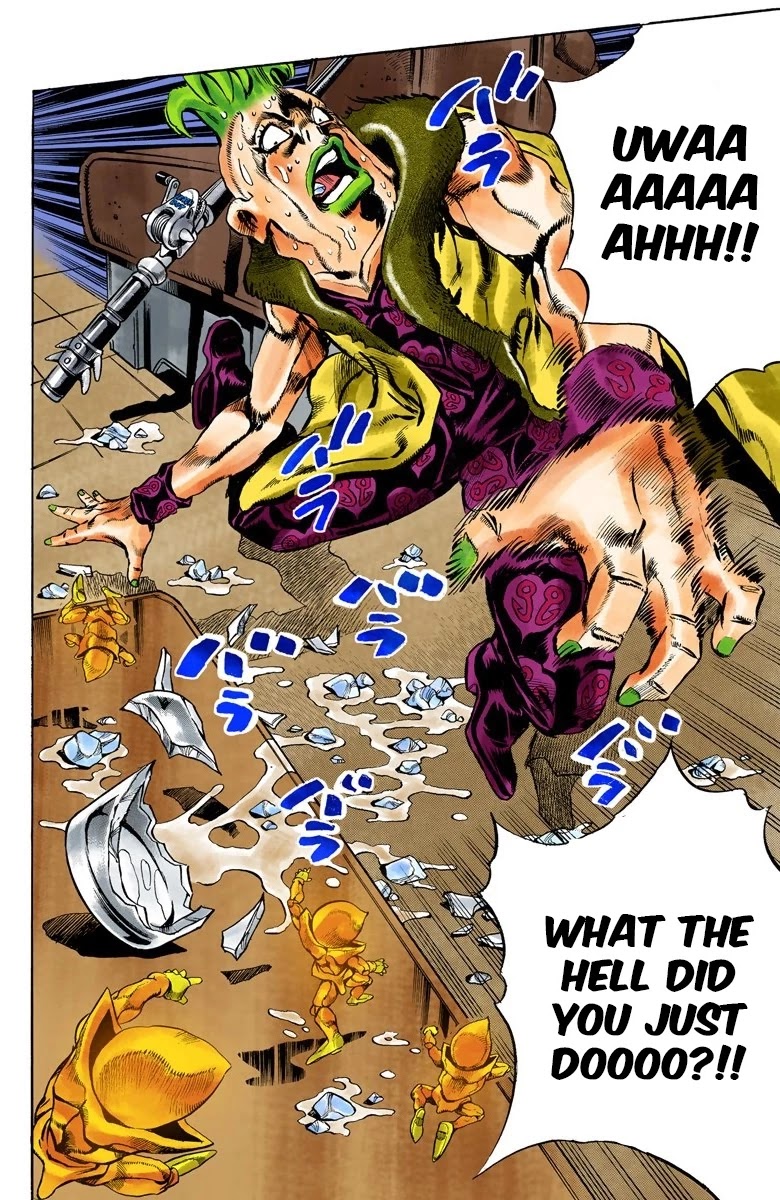 JoJo's Bizarre Adventure Part 5 - Vento Aureo (Official Colored) chapter 51 page 21