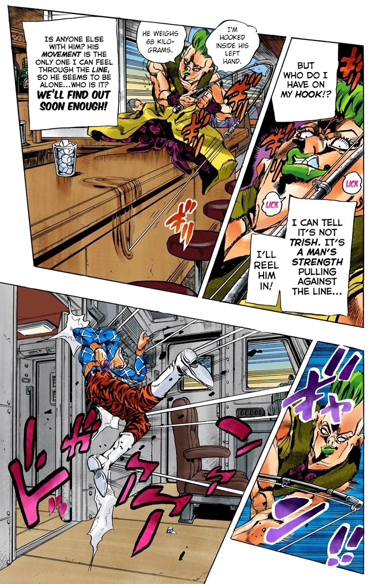 JoJo's Bizarre Adventure Part 5 - Vento Aureo (Official Colored) chapter 51 page 4