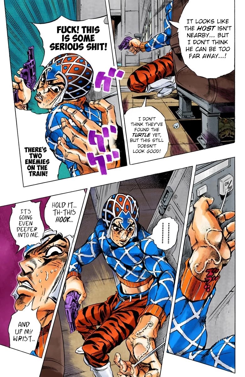 JoJo's Bizarre Adventure Part 5 - Vento Aureo (Official Colored) chapter 51 page 6