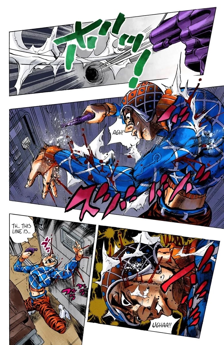 JoJo's Bizarre Adventure Part 5 - Vento Aureo (Official Colored) chapter 51 page 9