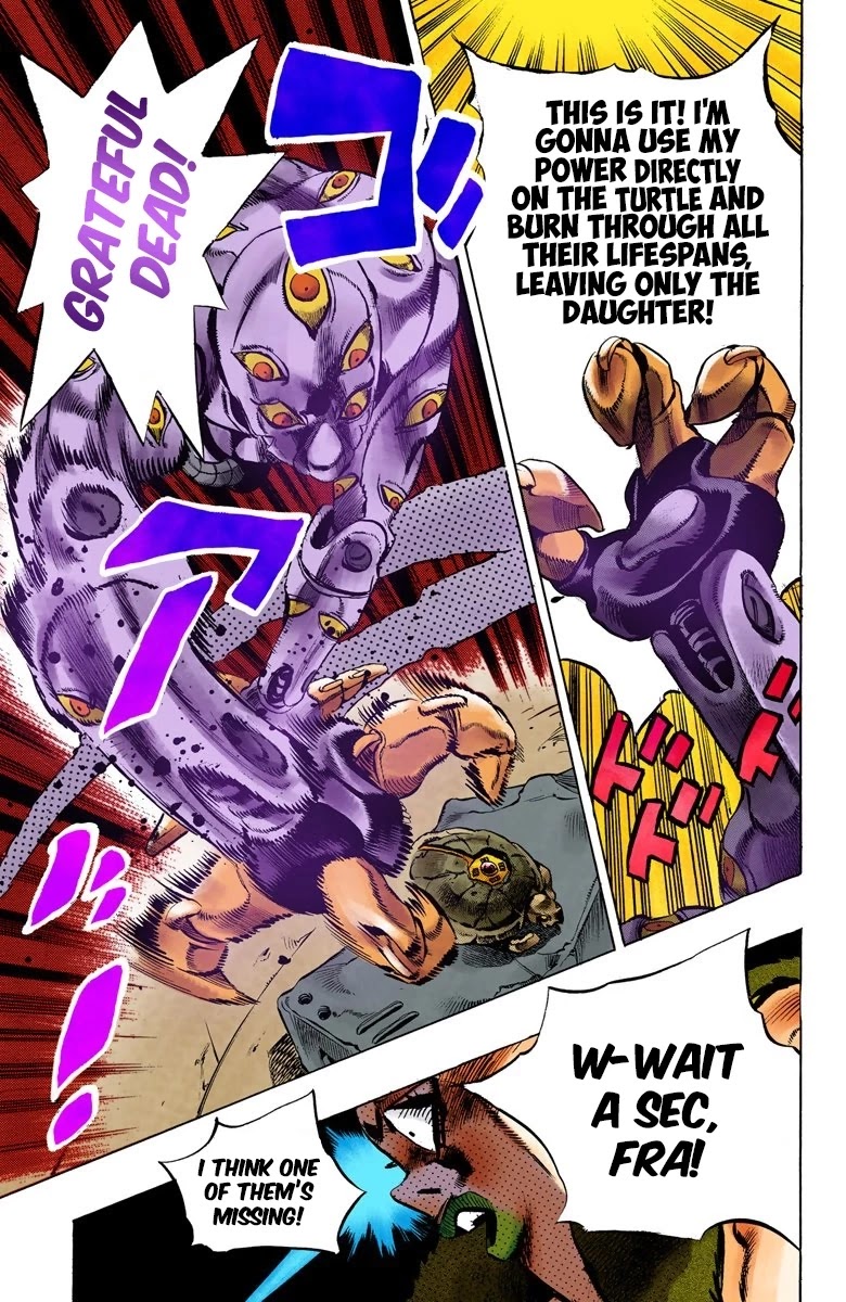 JoJo's Bizarre Adventure Part 5 - Vento Aureo (Official Colored) chapter 53 page 16