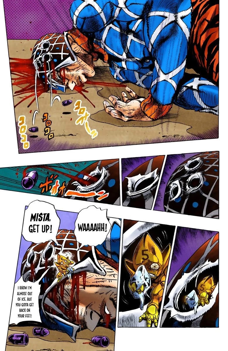 JoJo's Bizarre Adventure Part 5 - Vento Aureo (Official Colored) chapter 53 page 18