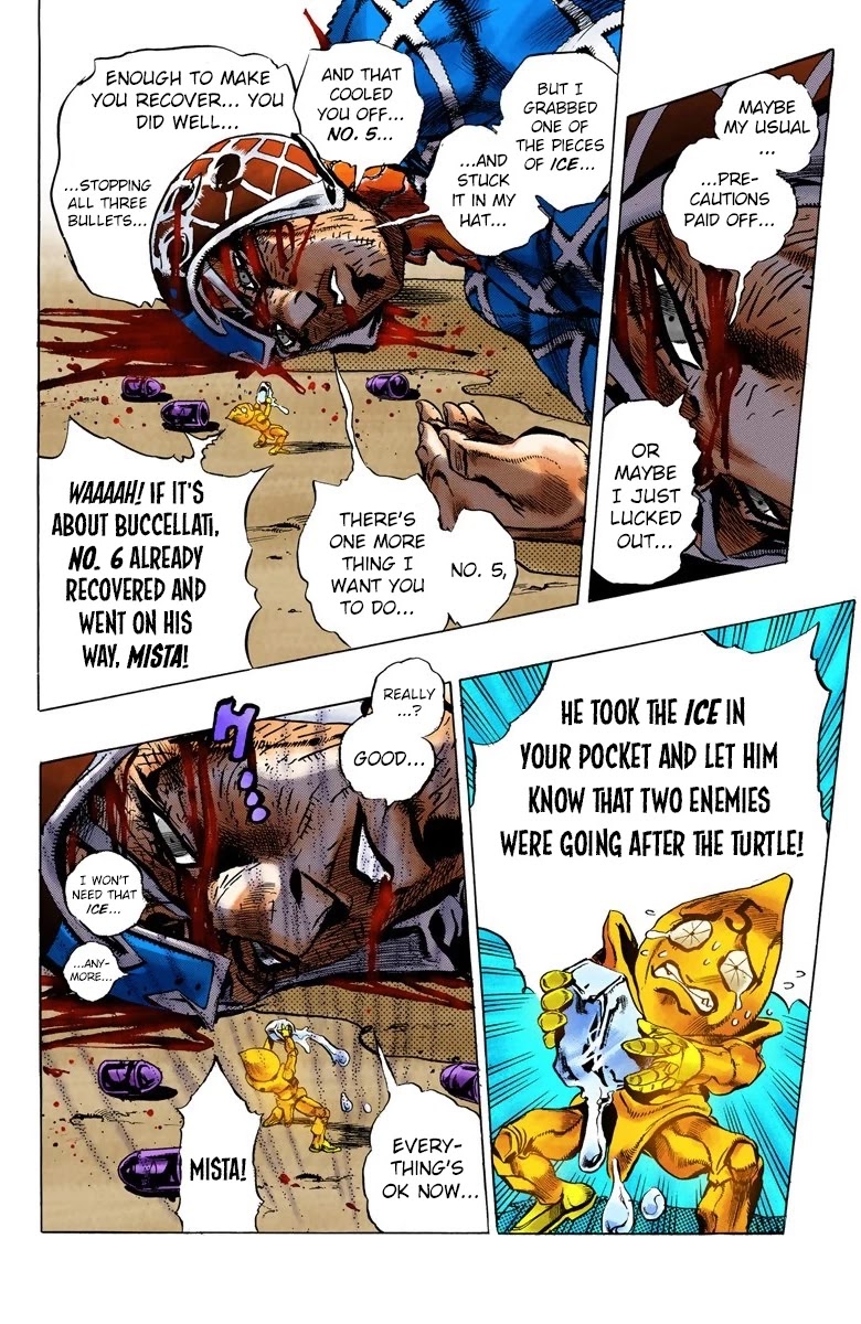 JoJo's Bizarre Adventure Part 5 - Vento Aureo (Official Colored) chapter 53 page 19