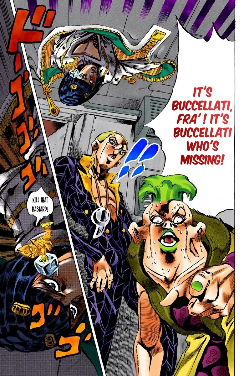 JoJo's Bizarre Adventure Part 5 - Vento Aureo (Official Colored) chapter 53 page 20