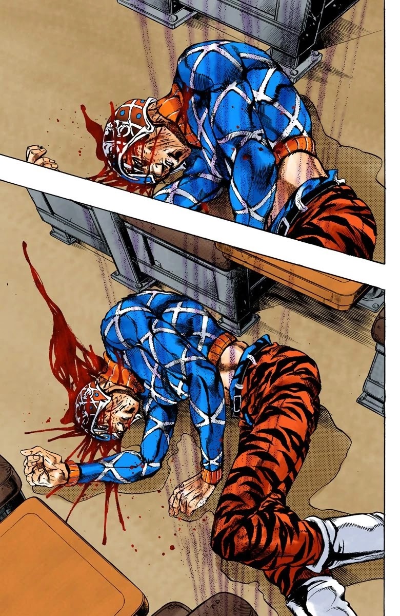 JoJo's Bizarre Adventure Part 5 - Vento Aureo (Official Colored) chapter 53 page 6