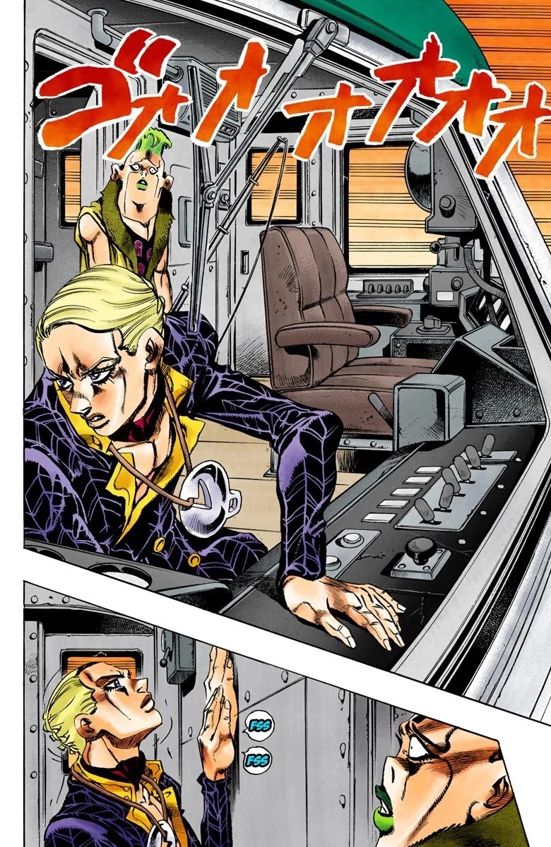 JoJo's Bizarre Adventure Part 5 - Vento Aureo (Official Colored) chapter 53 page 7