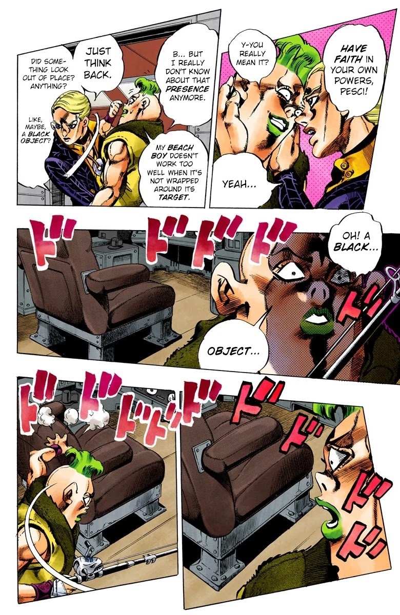 JoJo's Bizarre Adventure Part 5 - Vento Aureo (Official Colored) chapter 53 page 9