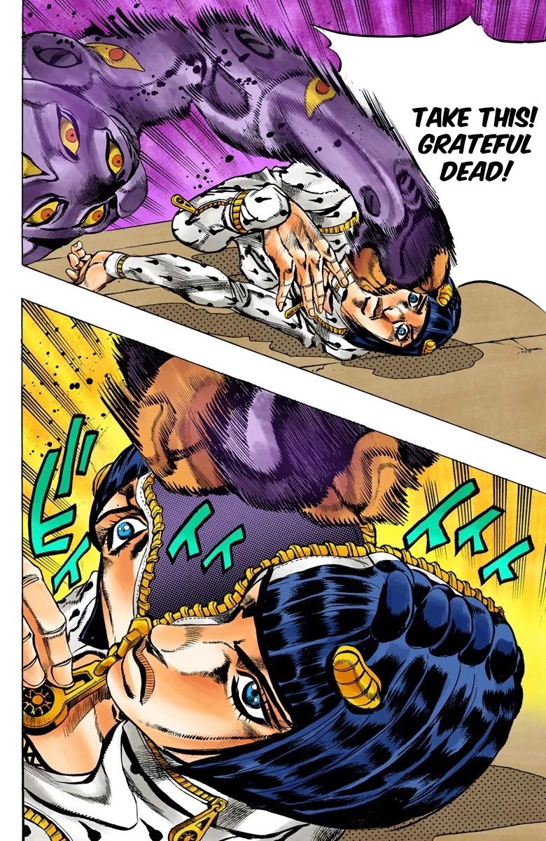 JoJo's Bizarre Adventure Part 5 - Vento Aureo (Official Colored) chapter 54 page 10