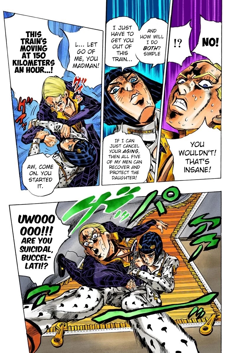 JoJo's Bizarre Adventure Part 5 - Vento Aureo (Official Colored) chapter 54 page 16